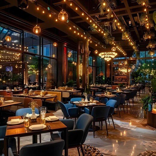 Restaurant outdoor seating